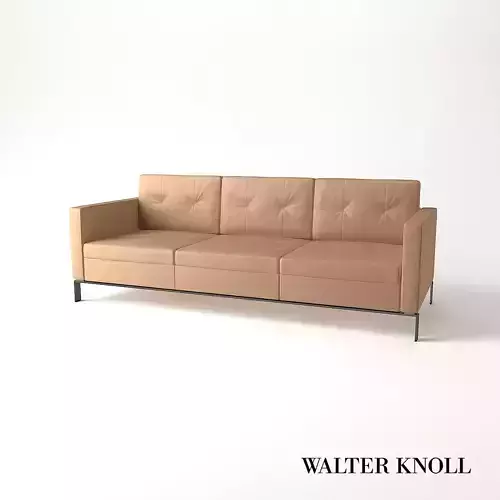 Sofa Foster 502 from Walter Knoll - Design by Norman Foster 3D model