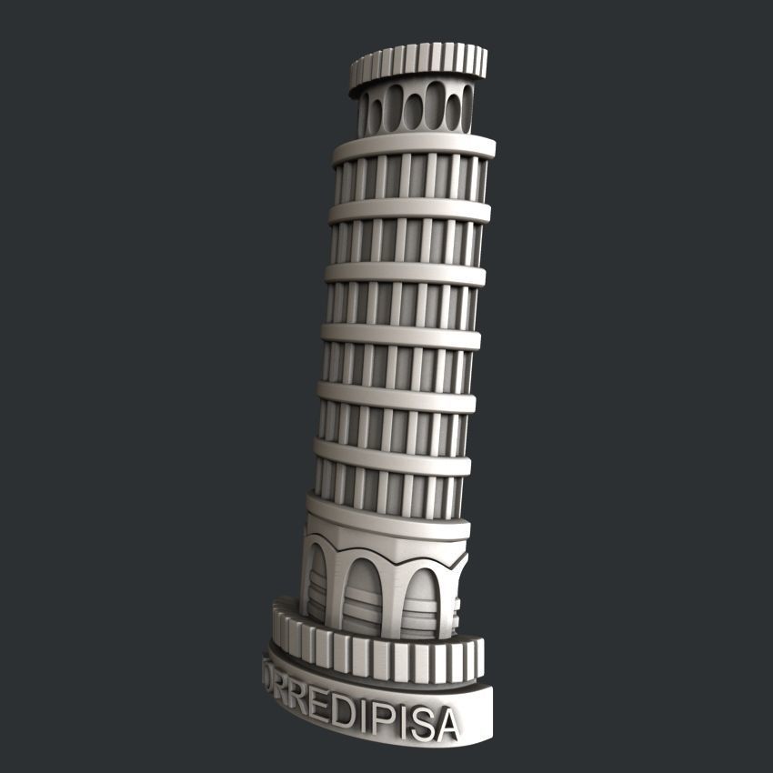 3d STL models for CNC TorrediPisa 3D model_2