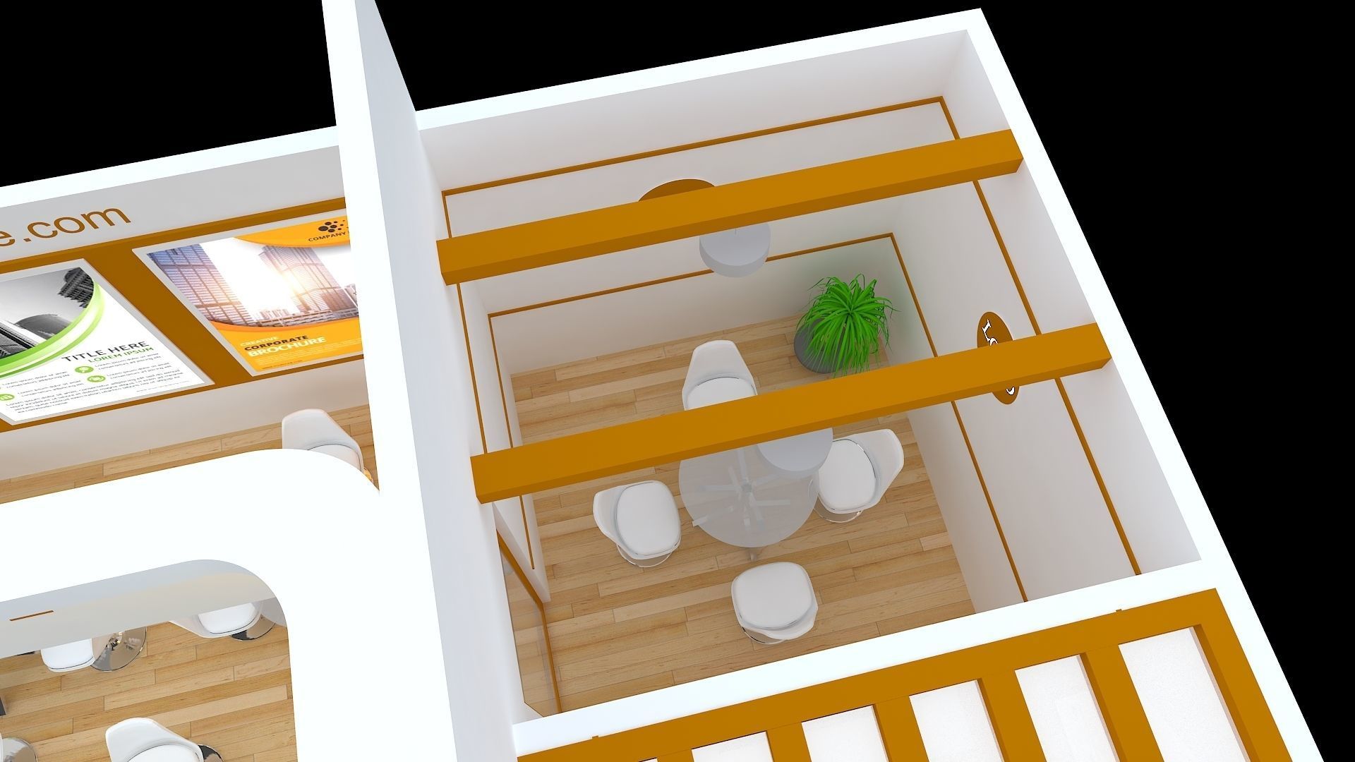 Exhibition Stall Design 3D model_5