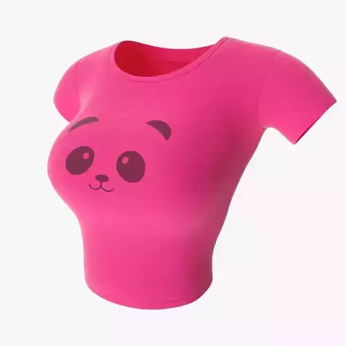 Stylized Womens Crop Top