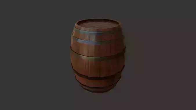 Wooden Barrel PBR