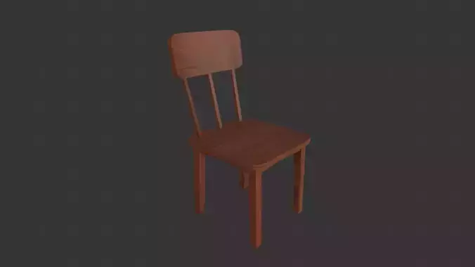 Wooden Chair PBR