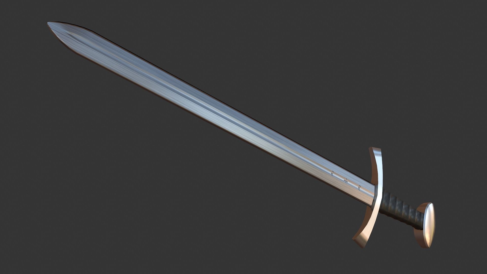 Albion St Maurice PBR Low-poly 3D model_3