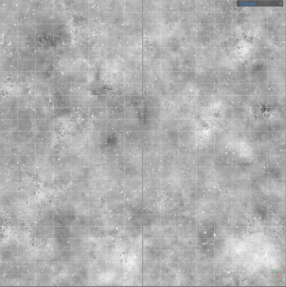 asteroid v4  Low-poly 3D model_9