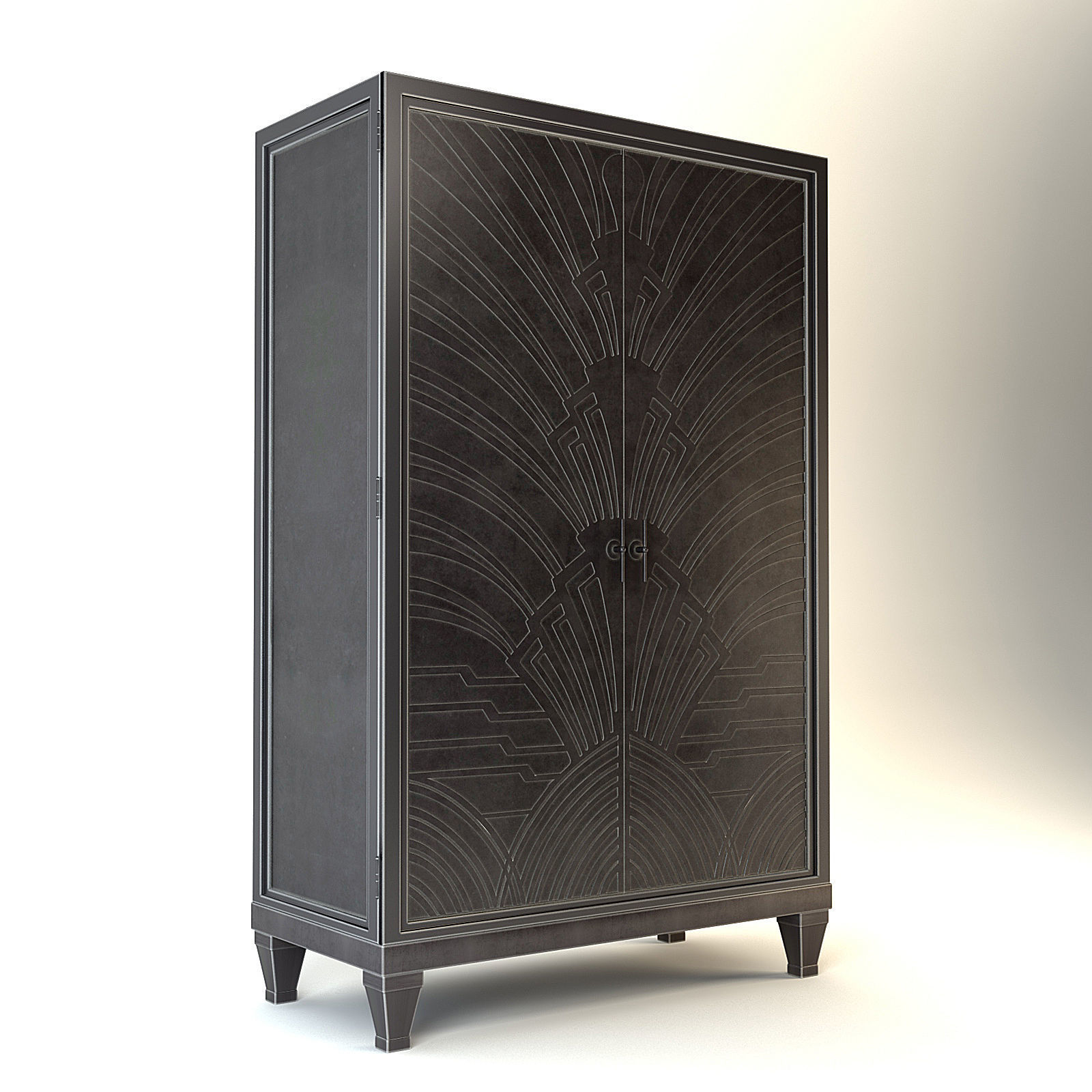 Andrew Martin Josephine Cabinet 3D model_3