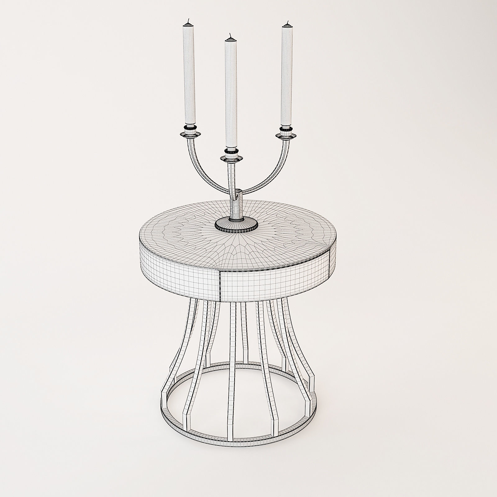 Andrew Martin Jules De Nuit Night Table 3D model_4