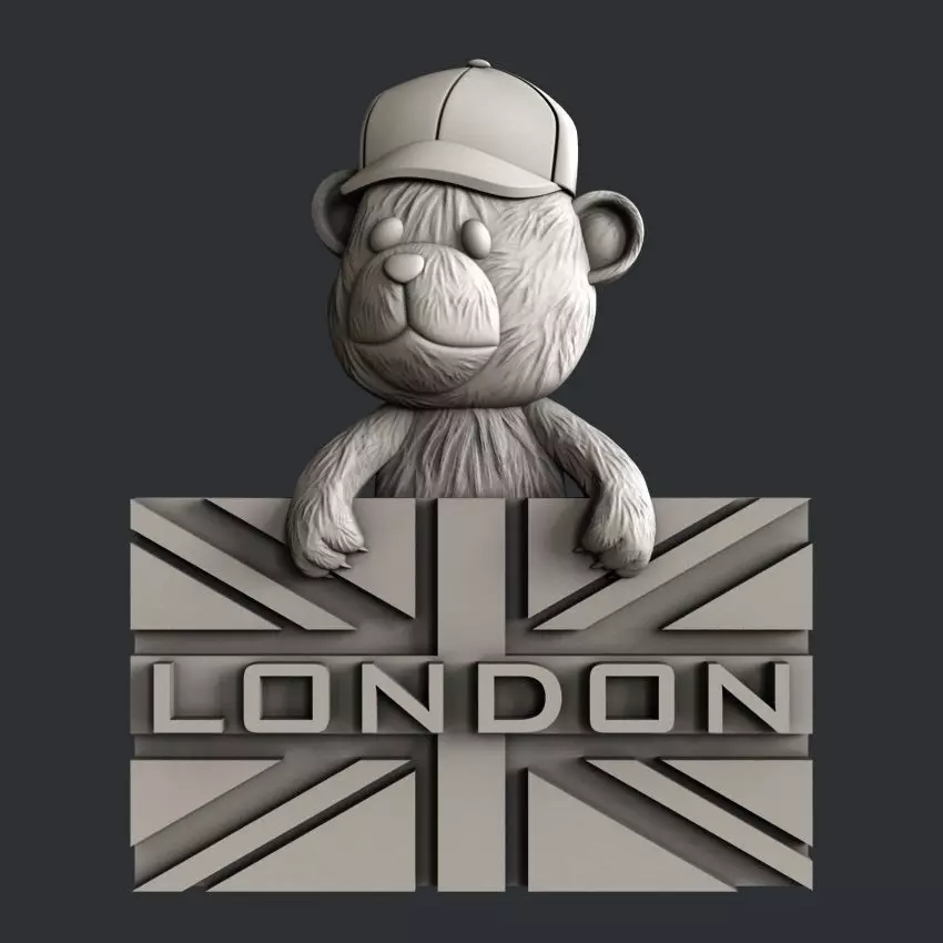 3d STL models for CNC London 3D model_0