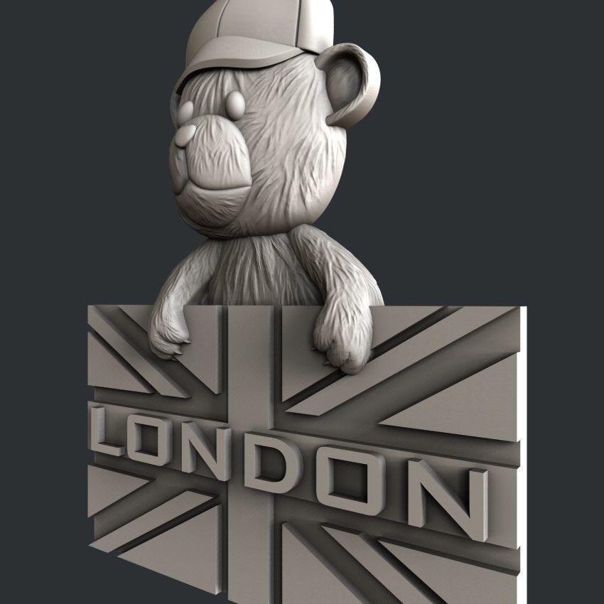 3d STL models for CNC London 3D model_2