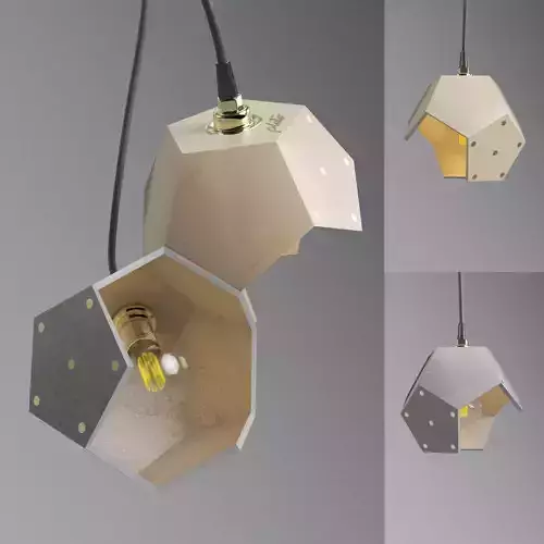 MAGNETIC MODULAR LAMPS 3D model