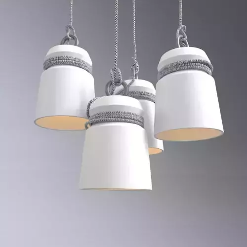 Dutch Ceramic Lights from Folklore 3D model