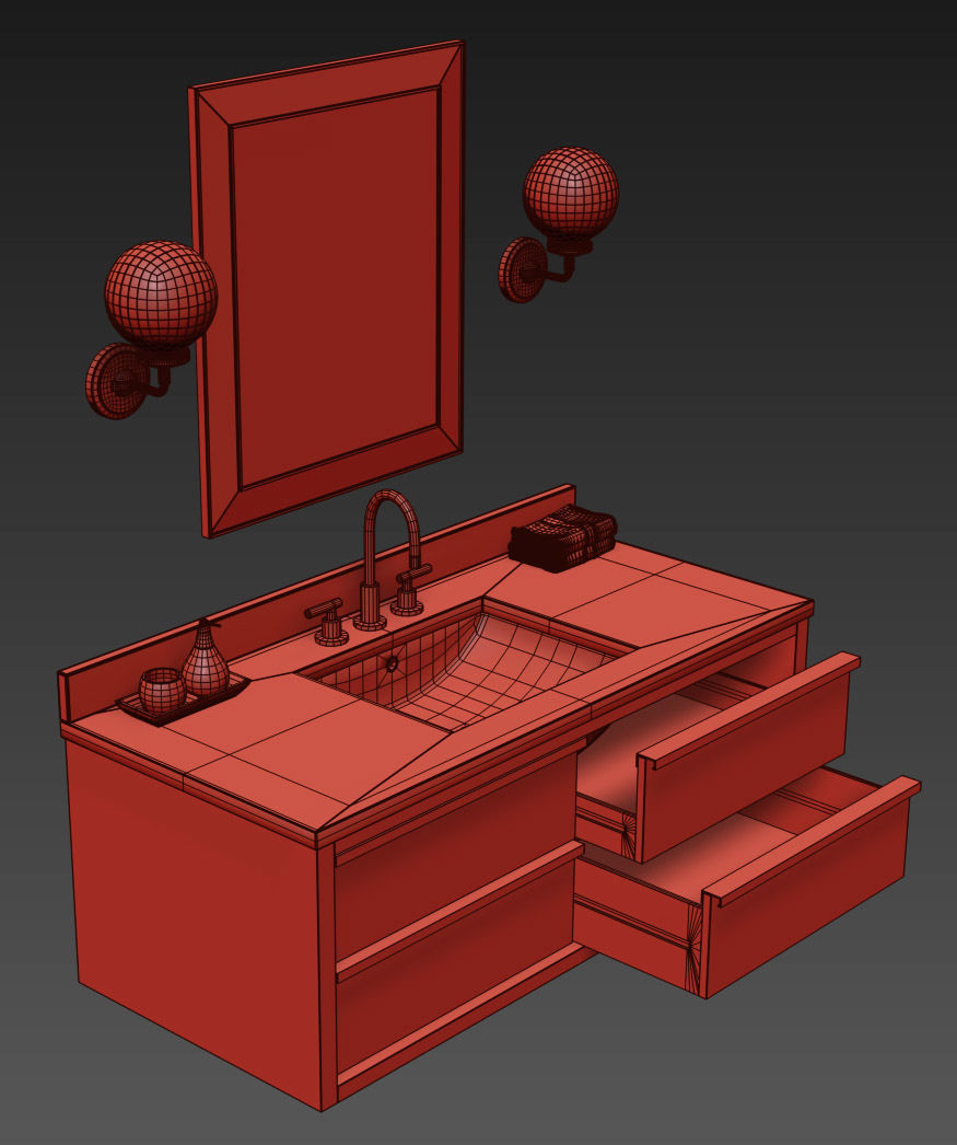 RH BEZIER SINGLE EXTRA-WIDE FLOATING VANITY 3D model_5