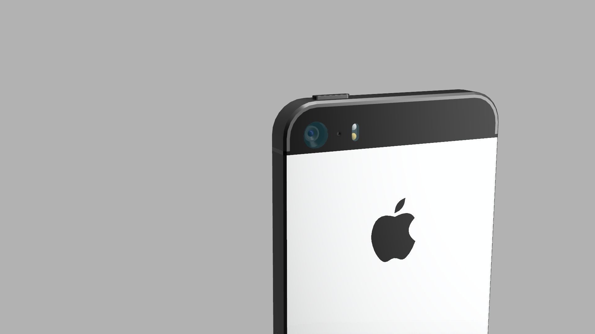 iPhone SE 3D model_1