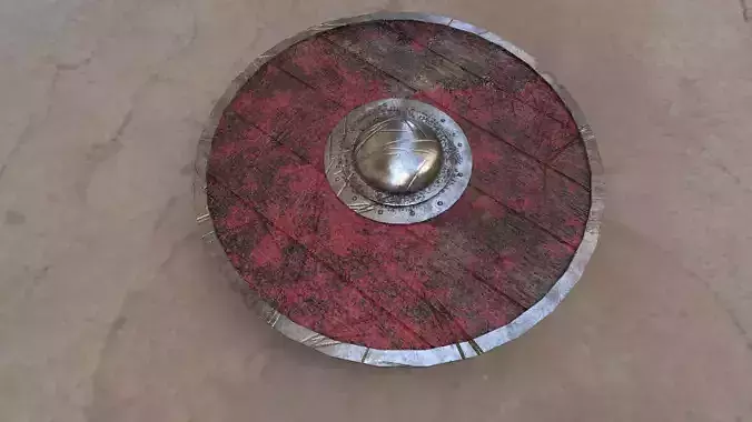 Medieval Wooden Shield