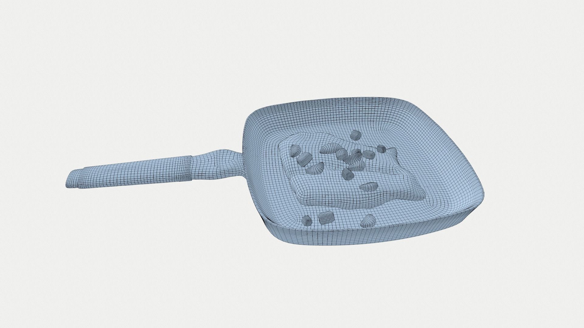 Salmon with Vegetables 3D model_8