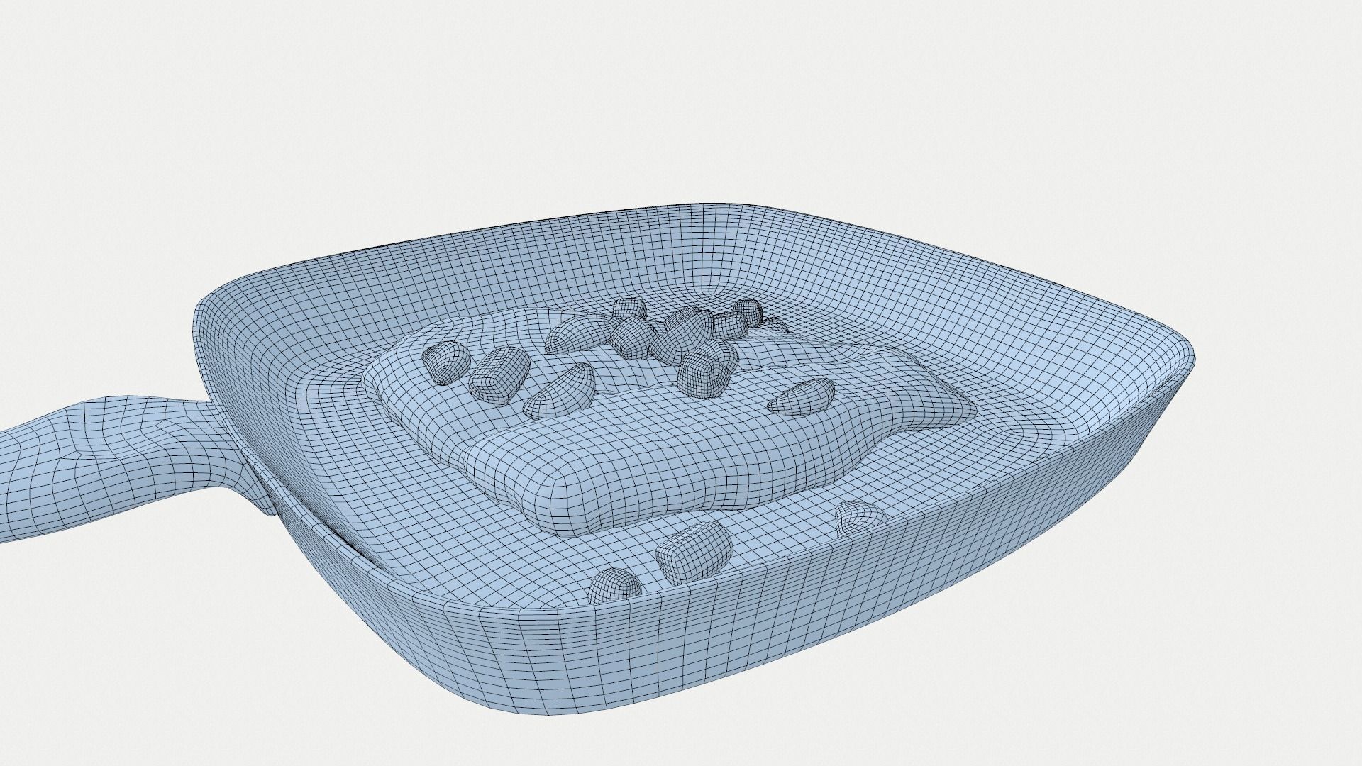 Salmon with Vegetables 3D model_11