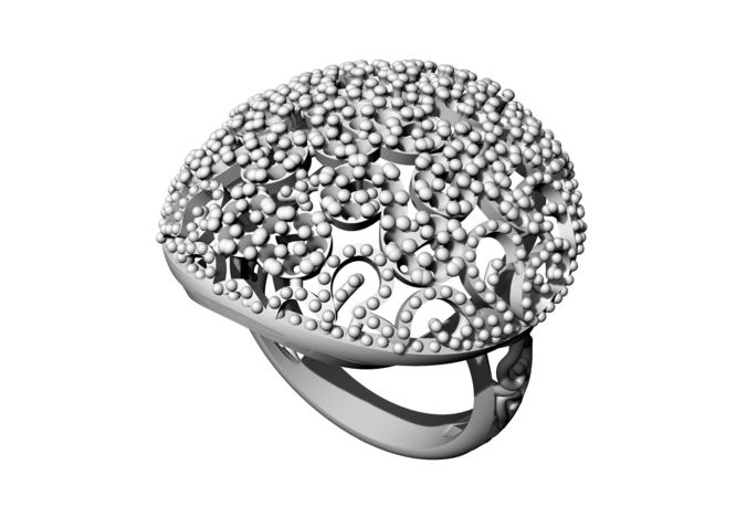 An 33 tree of life ring 3D print model