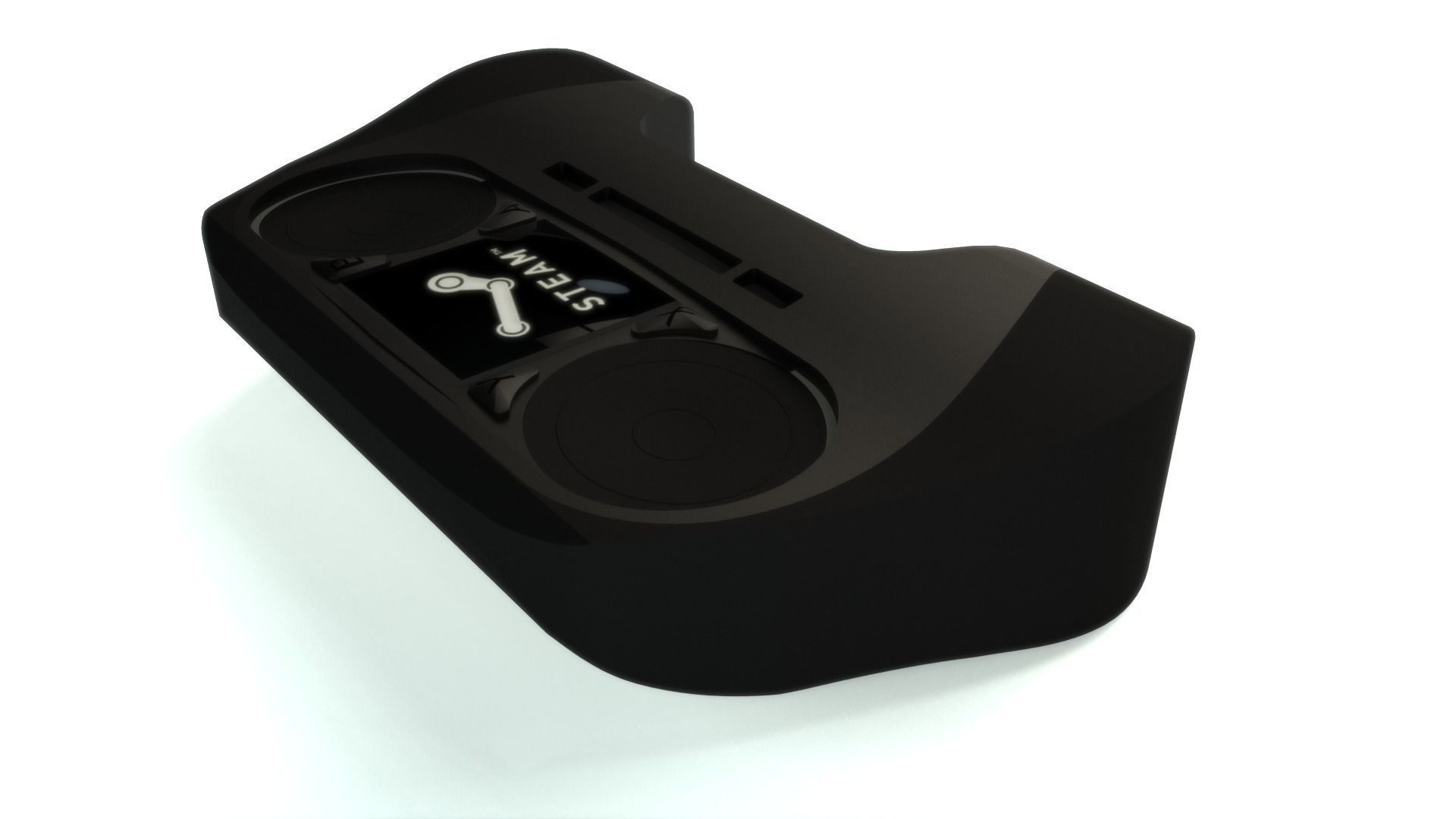 Steam controller Free 3D model_0