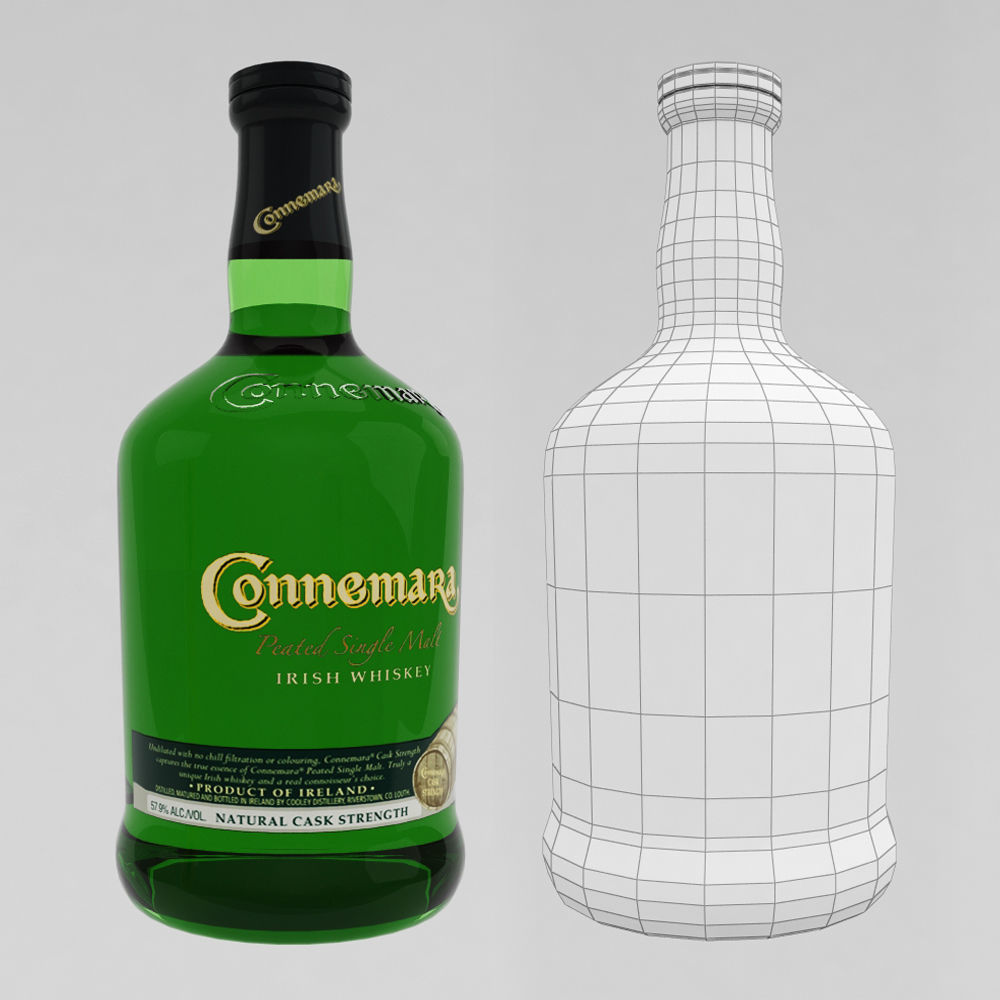 Whiskey Bar Set 3D model_12