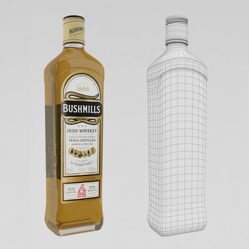 Whiskey Bar Set 3D model_34
