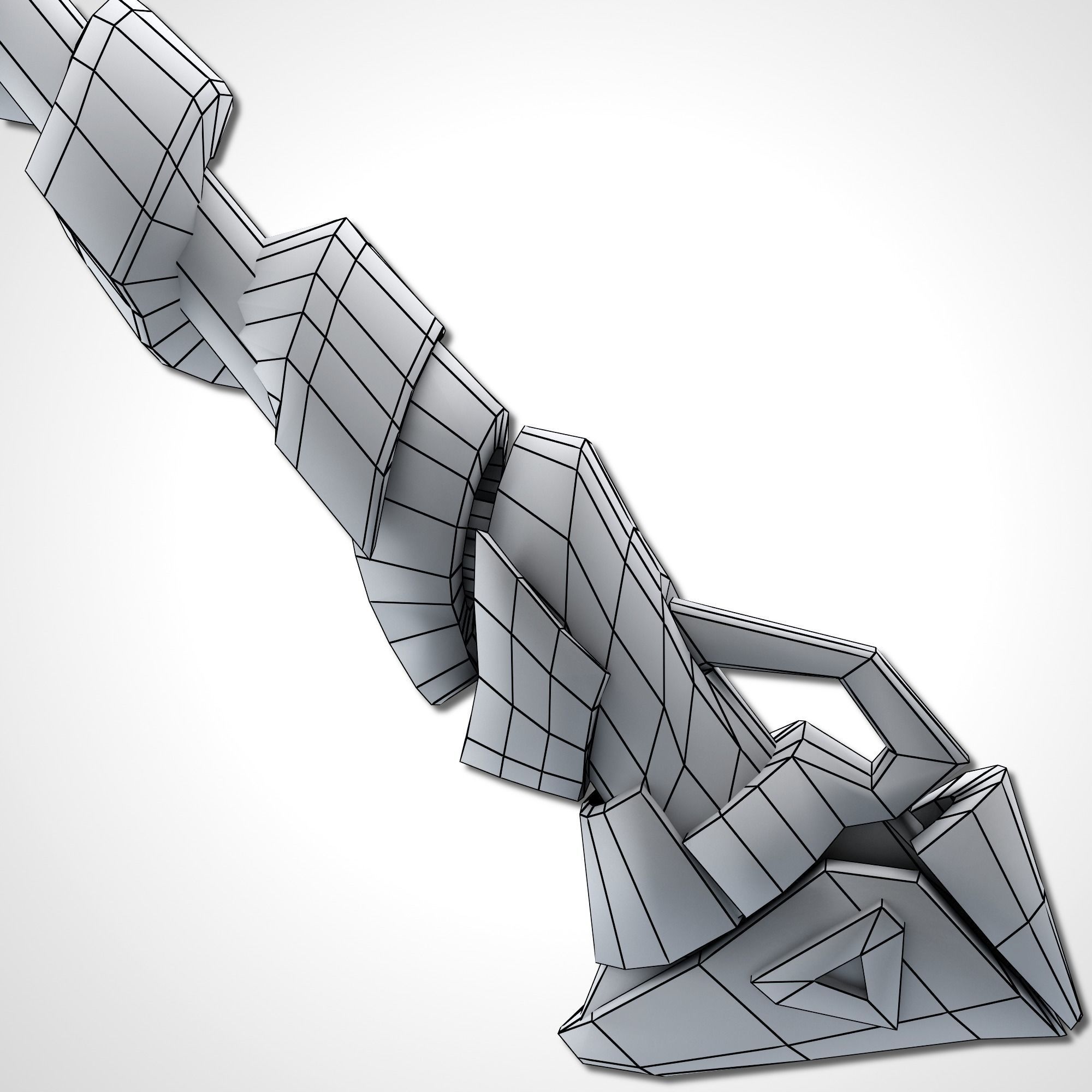 Sci-fi Swords Pack 1 Low-poly 3D model_54