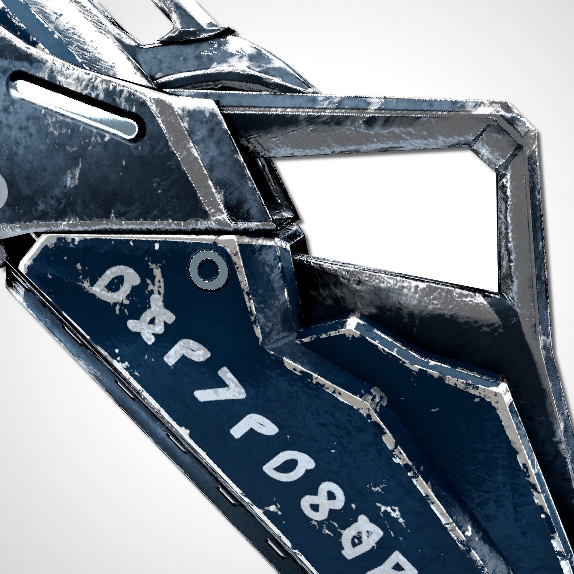 Sci-fi Swords Pack 1 Low-poly 3D model_28