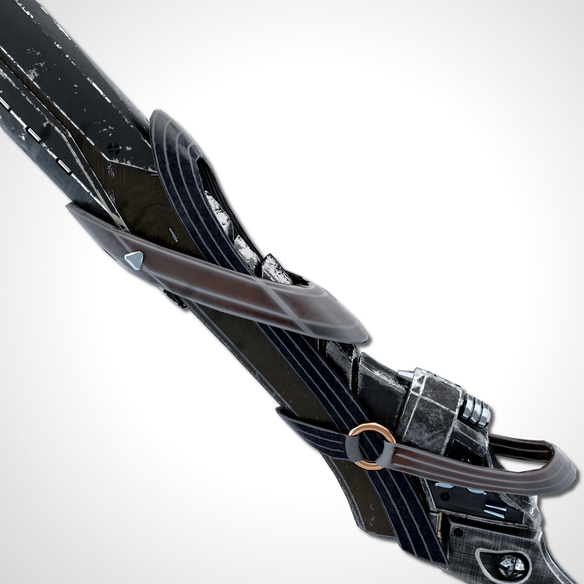 Sci-fi Swords Pack 1 Low-poly 3D model_13