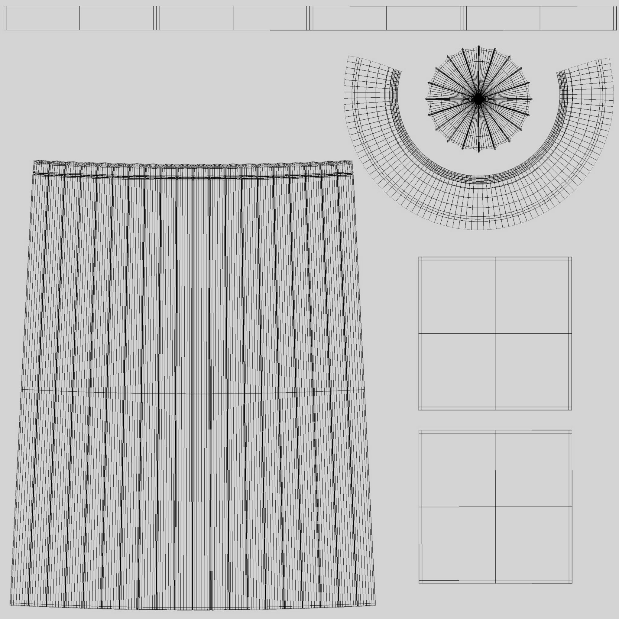 Greek Doric Column 3D Model Free low-poly 3D model_3
