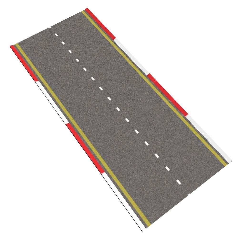 Race Track Asset Pack LOW POLY Low-poly 3D model_8