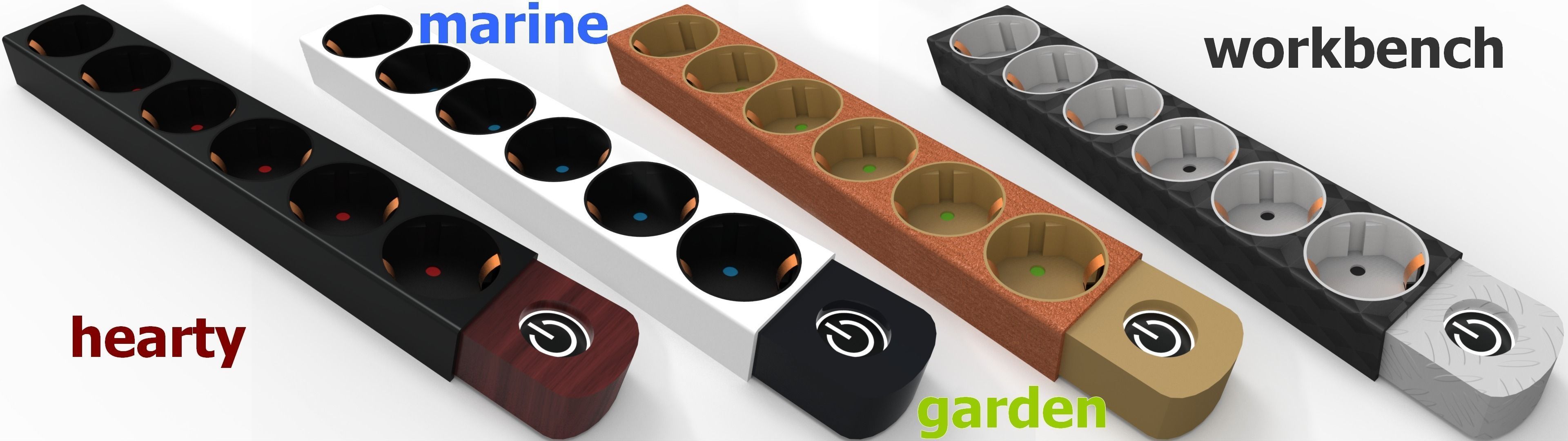 Contemporary Commel europlug design Free 3D model_0