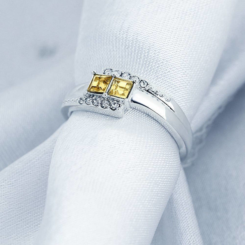 Double Promise Ring 3D print model_5