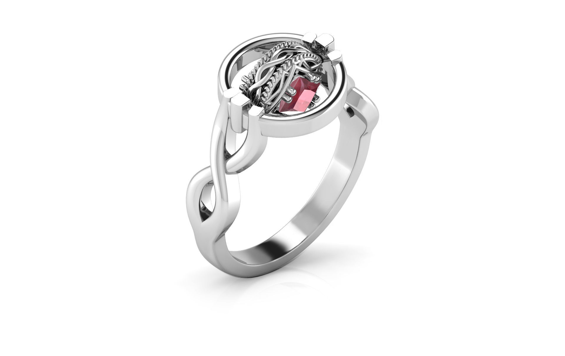 Flip Ring 2 3D print model_6