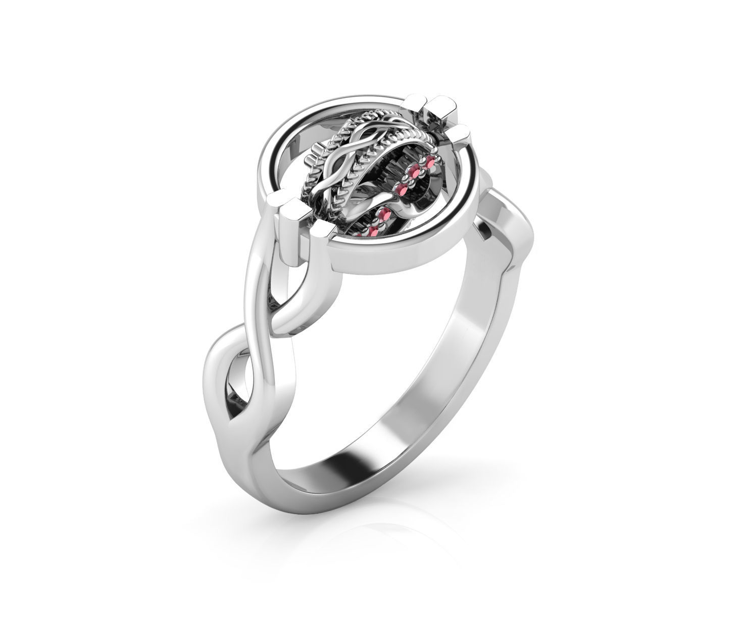 Flip Ring 2 3D print model_8