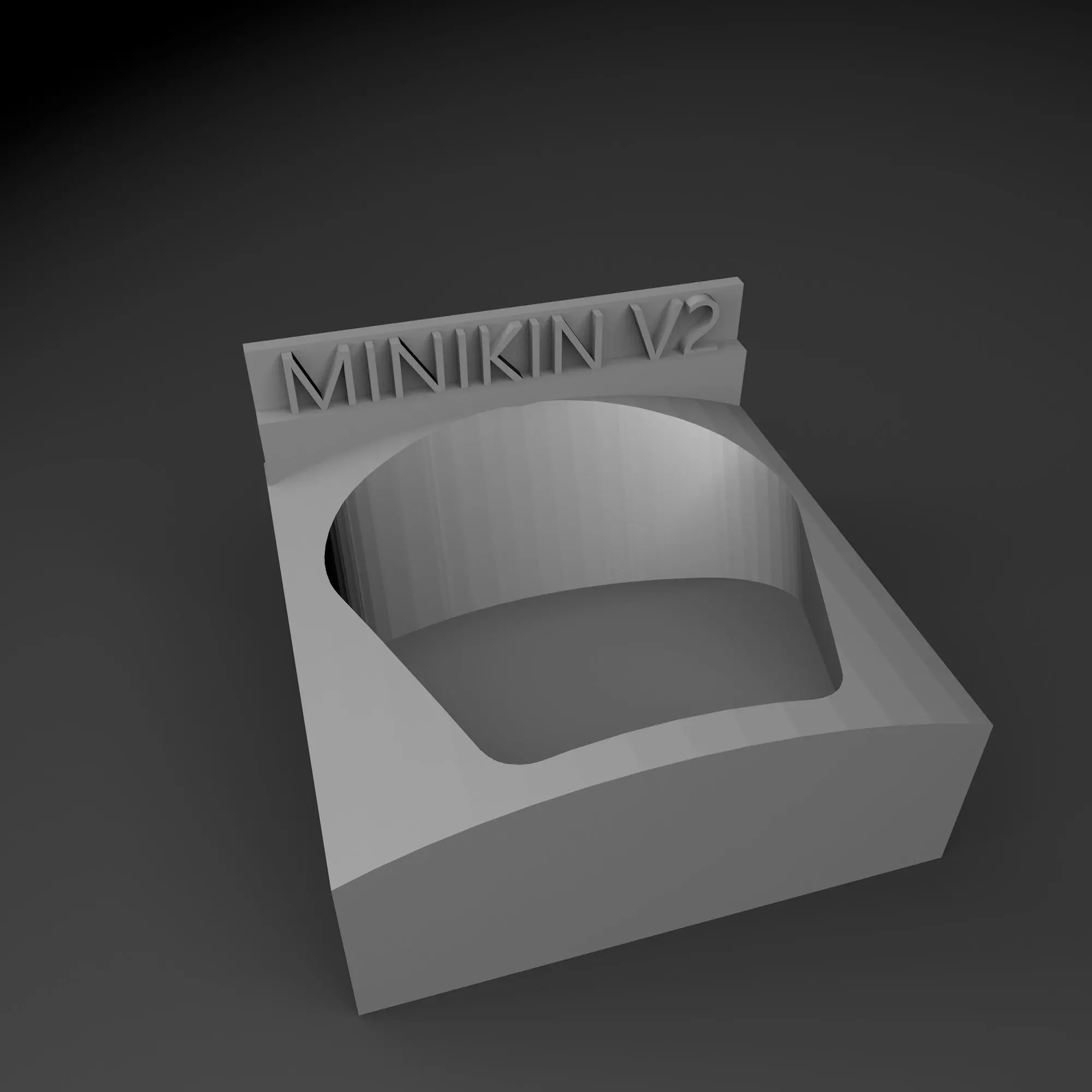 Asmodus Minikin V2 Holder 3D print model_0