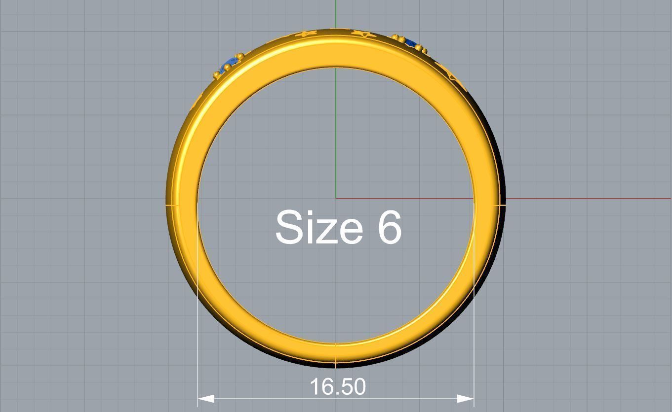 Written in the Stars Ring 3D print model_2