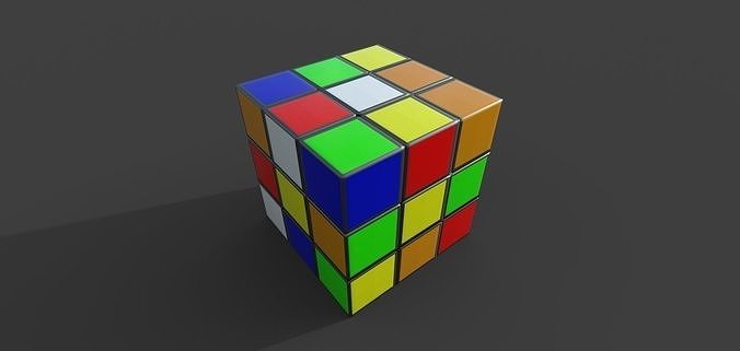 cubicle Low-poly 3D model