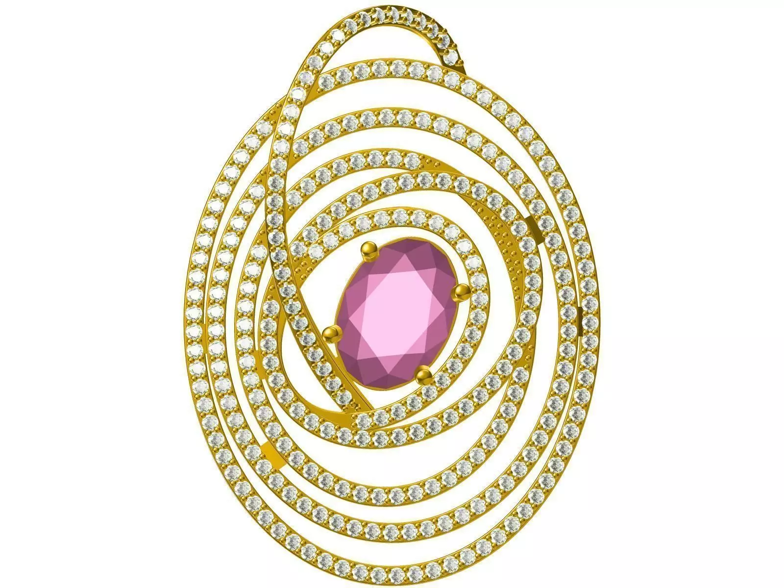 Indian Jewellery Design 3D print model