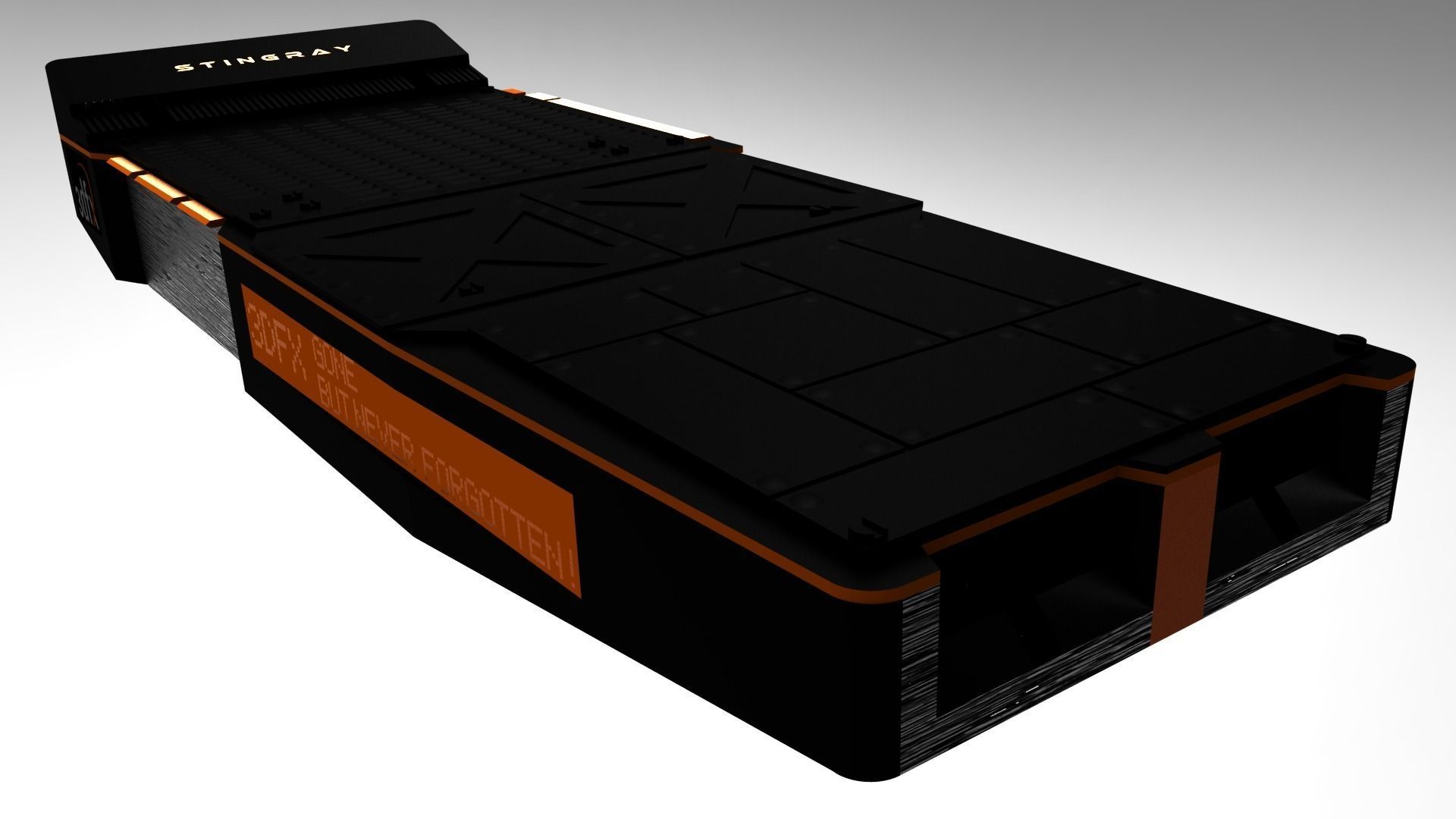 3dfx voodoo stingray idea free 3D Model .skp - CGTrader.com