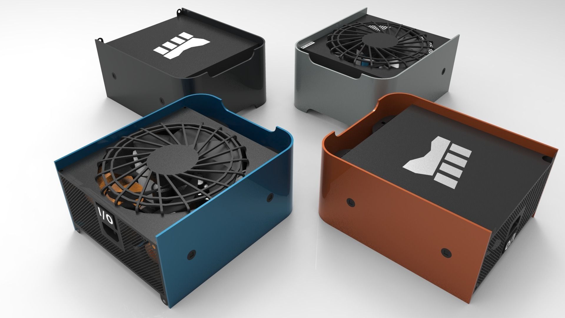 Metal PSU idea Free 3D model