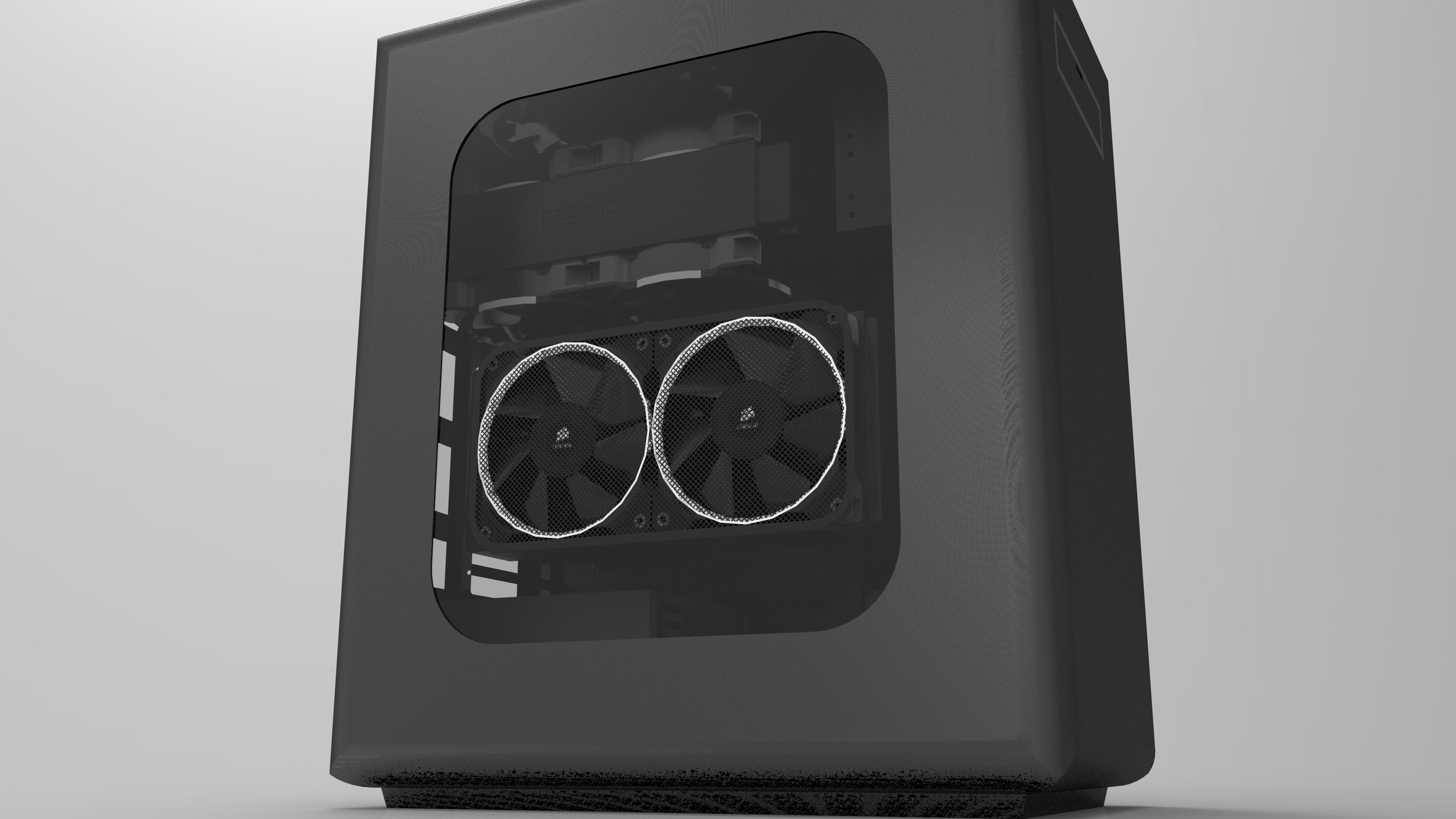 IN WIN F-Frame idea Free 3D model_2