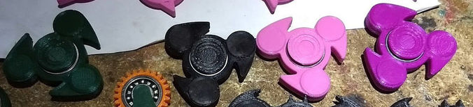 Mini Spinner 19 MM diameter 3D print model