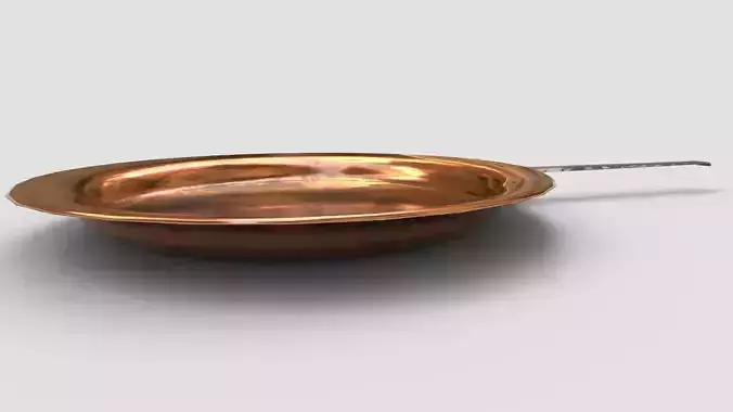 Medieval Copper Cooking Pan 4
