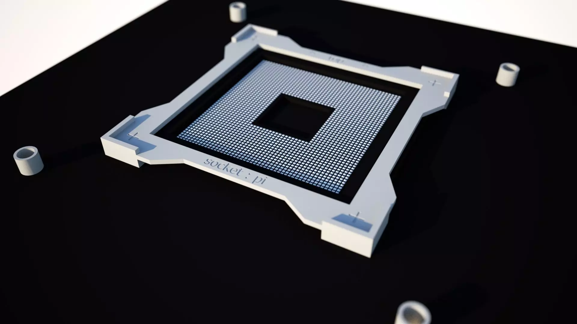 13 cpu and socket idea Free 3D model