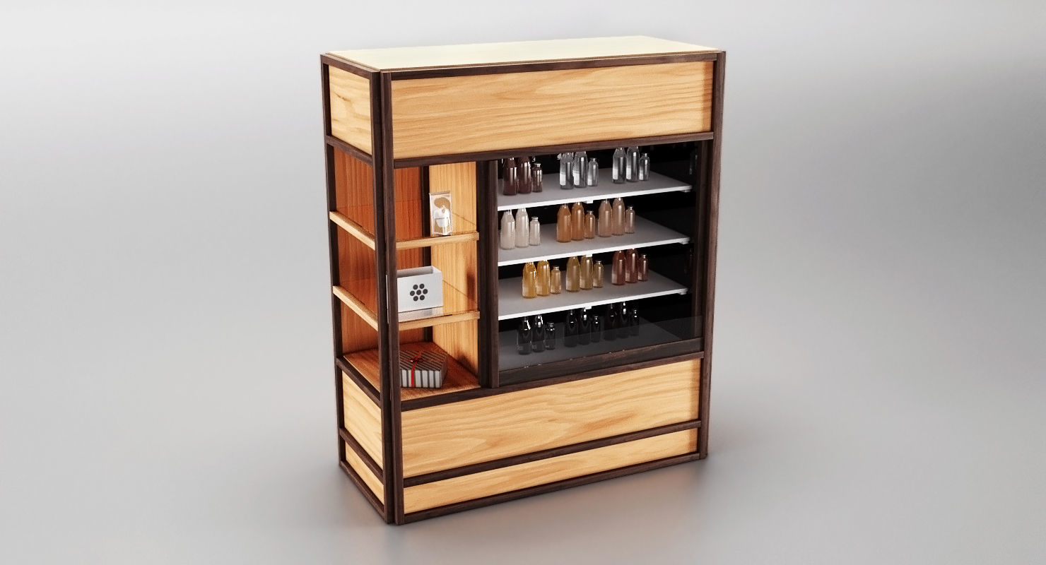 Trade Stand 3D model_2