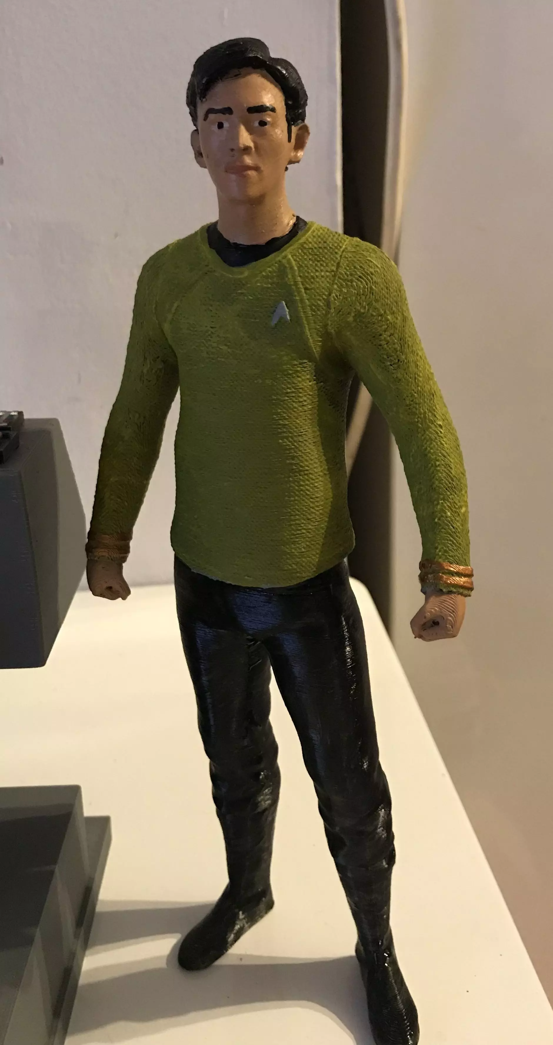 Sulu star trek 3d print part3 Free 3D print model