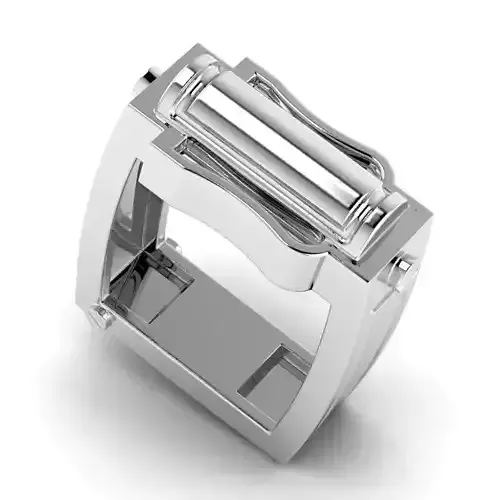 Square Shaped Engagement Ring