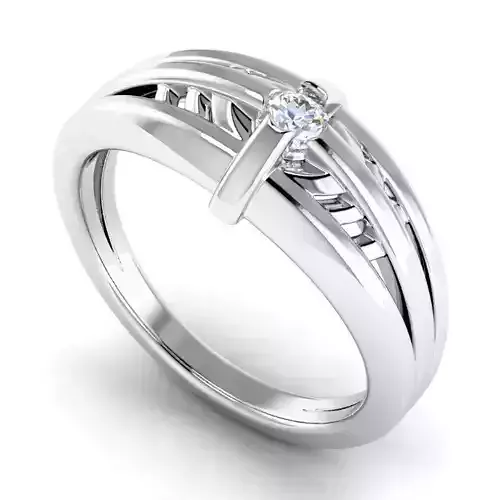 Engagement Ring With Diamonds 2