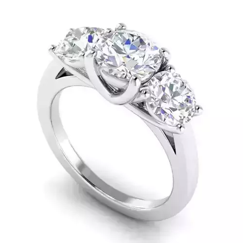 Engagement Ring With Diamonds 6