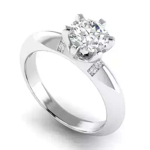 Engagement Ring With Diamonds 9