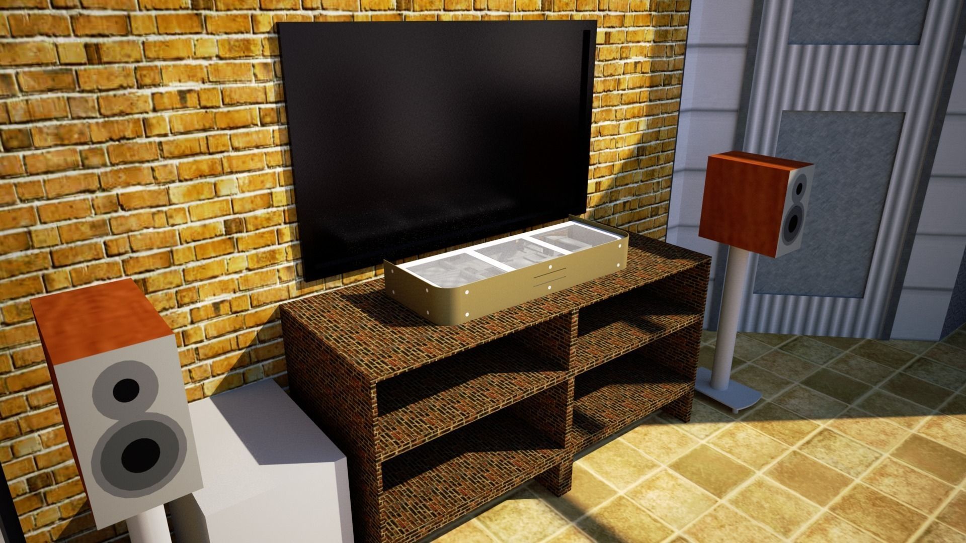 Metal PC cases idea Free 3D model_2