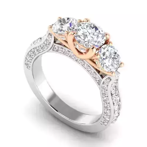 Engagement Ring With Diamonds 11
